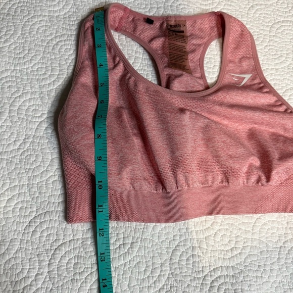 Gymshark Pink Sports Bra Seamless Moisture-Wicking - Picture 6 of 6